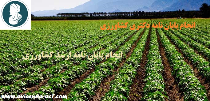 انجام پایان نامه دکتری کشاورزی | انجام پایان نامه ارشد کشاورزی
