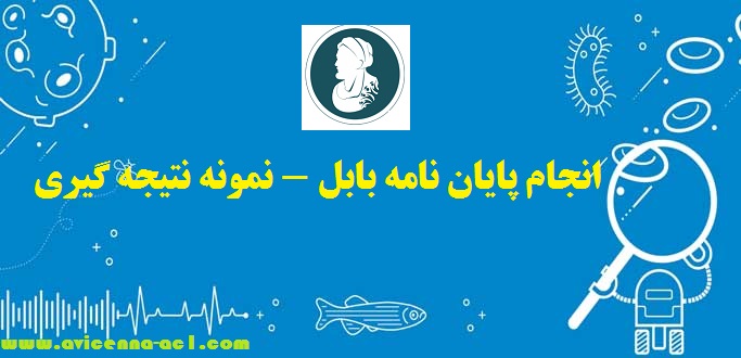 انجام پایان نامه بابل - نمونه نتیجه گیری